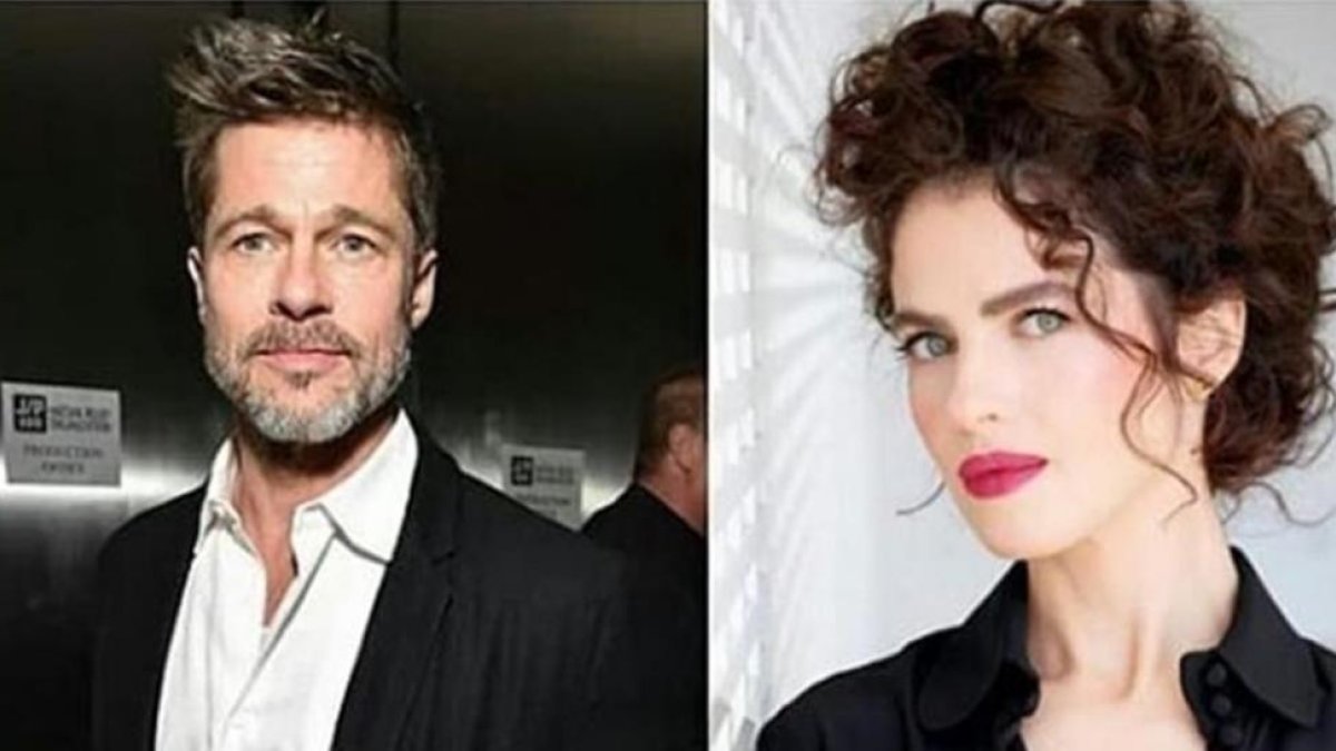 Brad Pitt y Neri Oxman.-/ PERIODICO