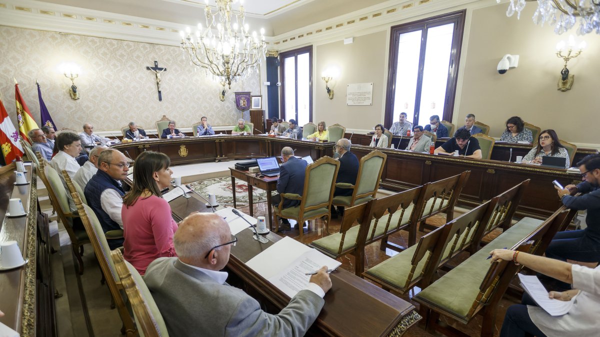 Imagen del Pleno de la Diputación. SANTI OTERO