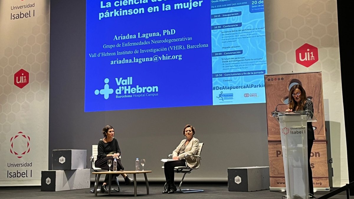Conferencia inaugural de la jornada sobre Parkinson.. Universidad Isabel I.