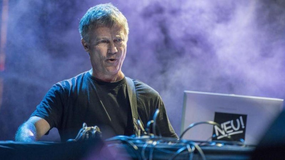 Michael Rother, en Barcelona, en el BAM del 2015.-FERRAN SENDRA