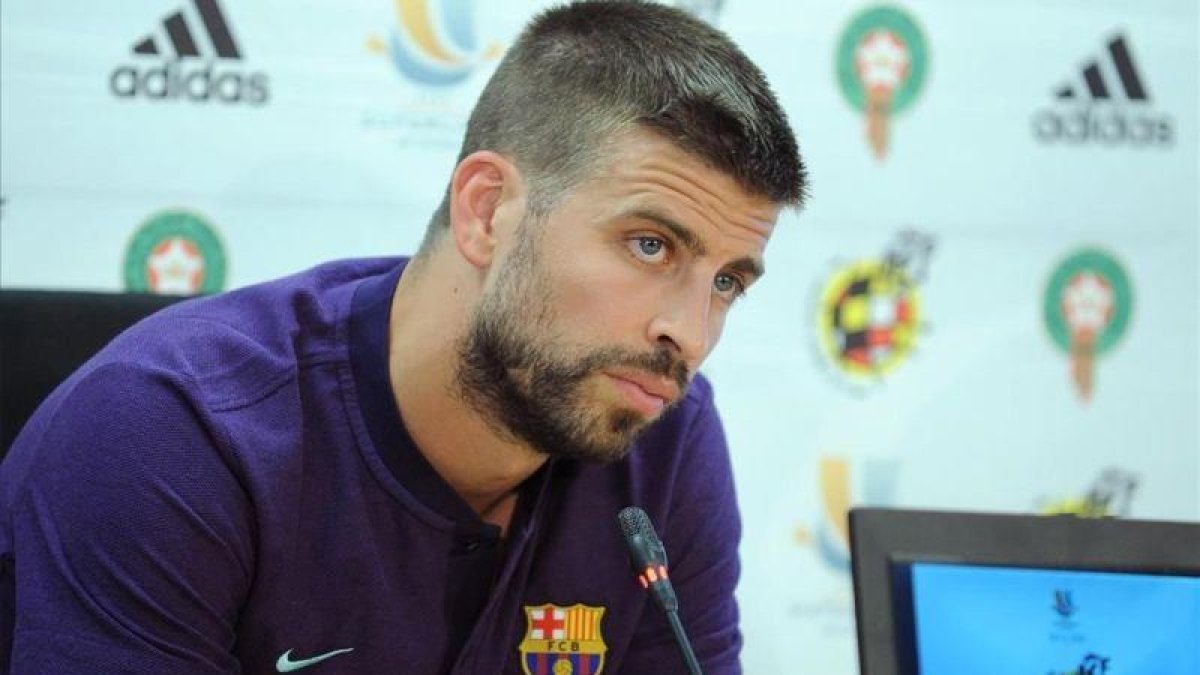 El jugador del Barça Gerard Piqué.-SPORT