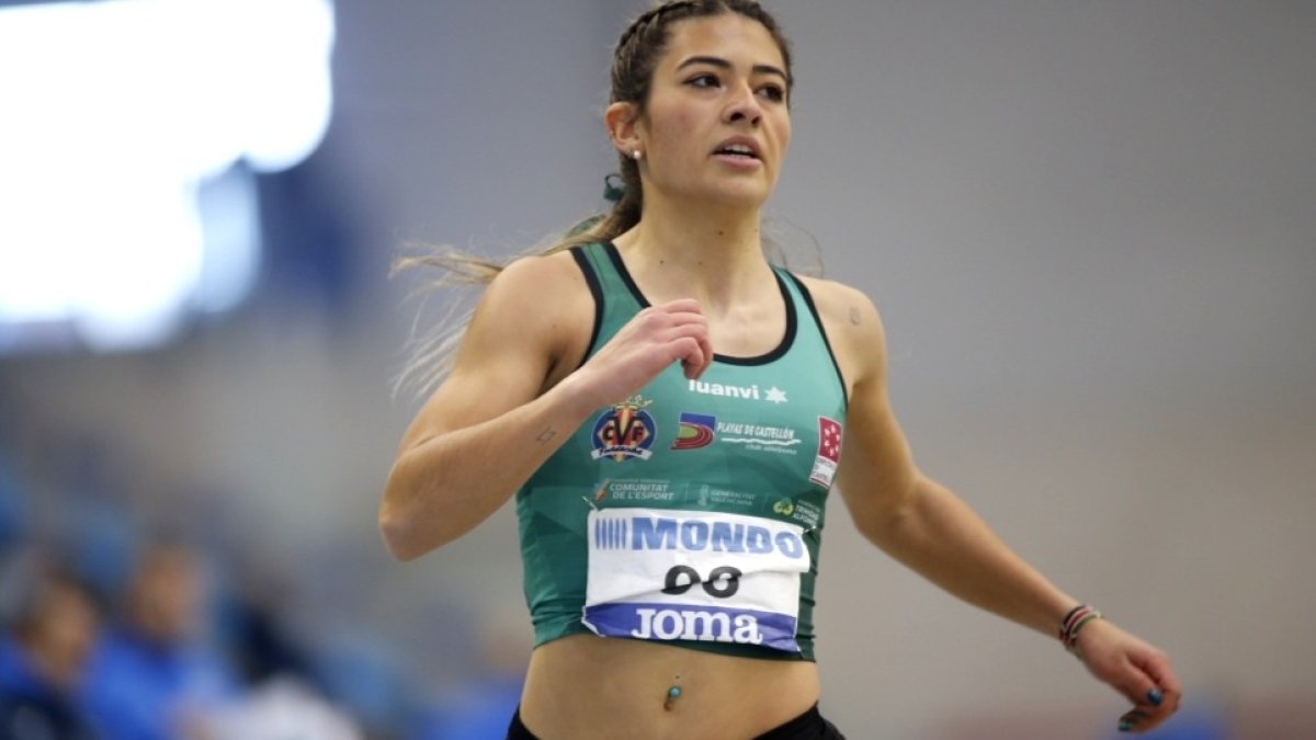 Lucia Carillo en la prueba de Antequera. RFEA