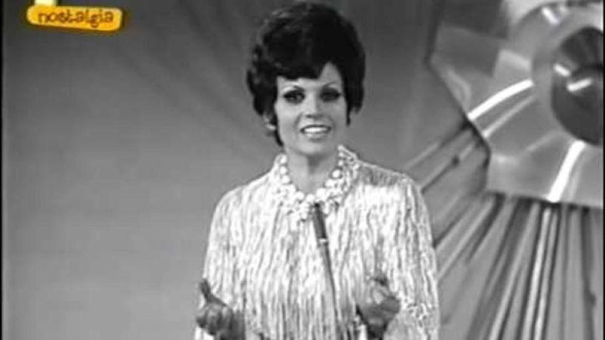 Salomé, en el Festival de Eurovisión, el 29 de marzo de 1969.-ARCHIVO