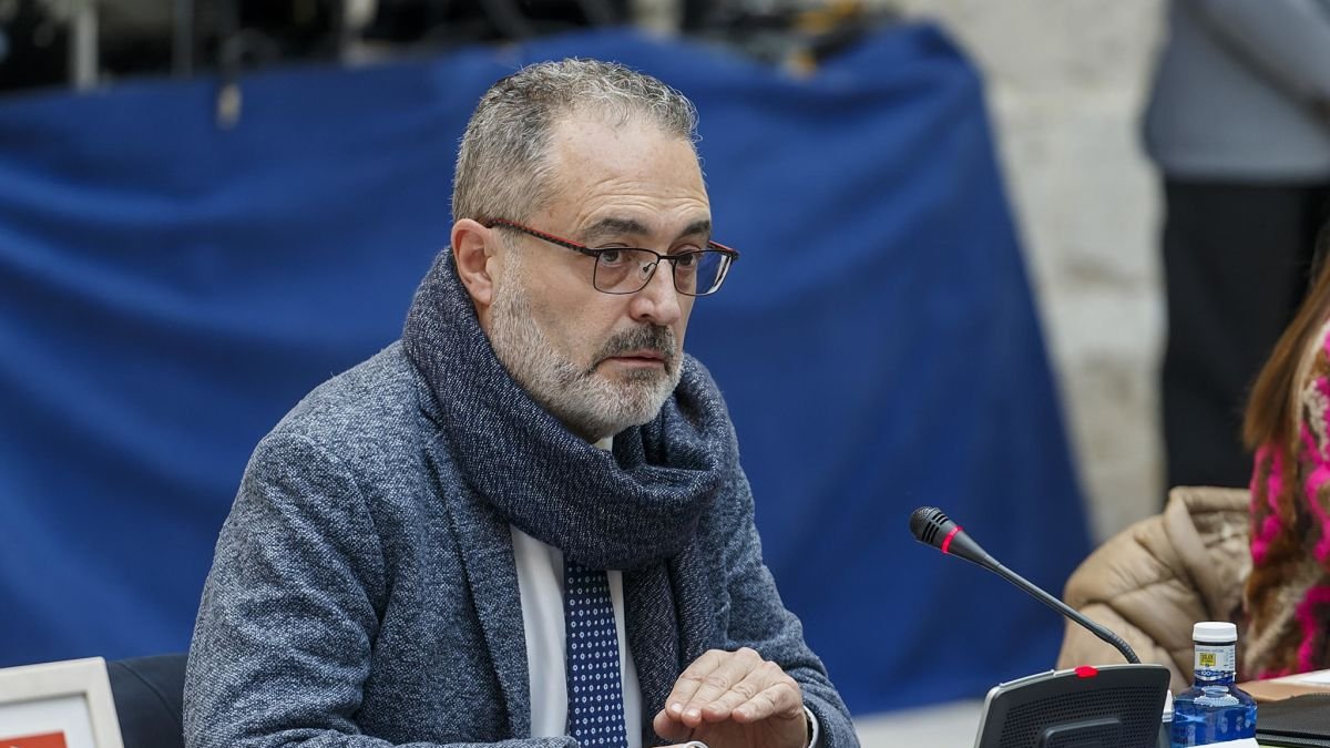El portavoz municipal de Vox, Ángel Martín. SANTI OTERO