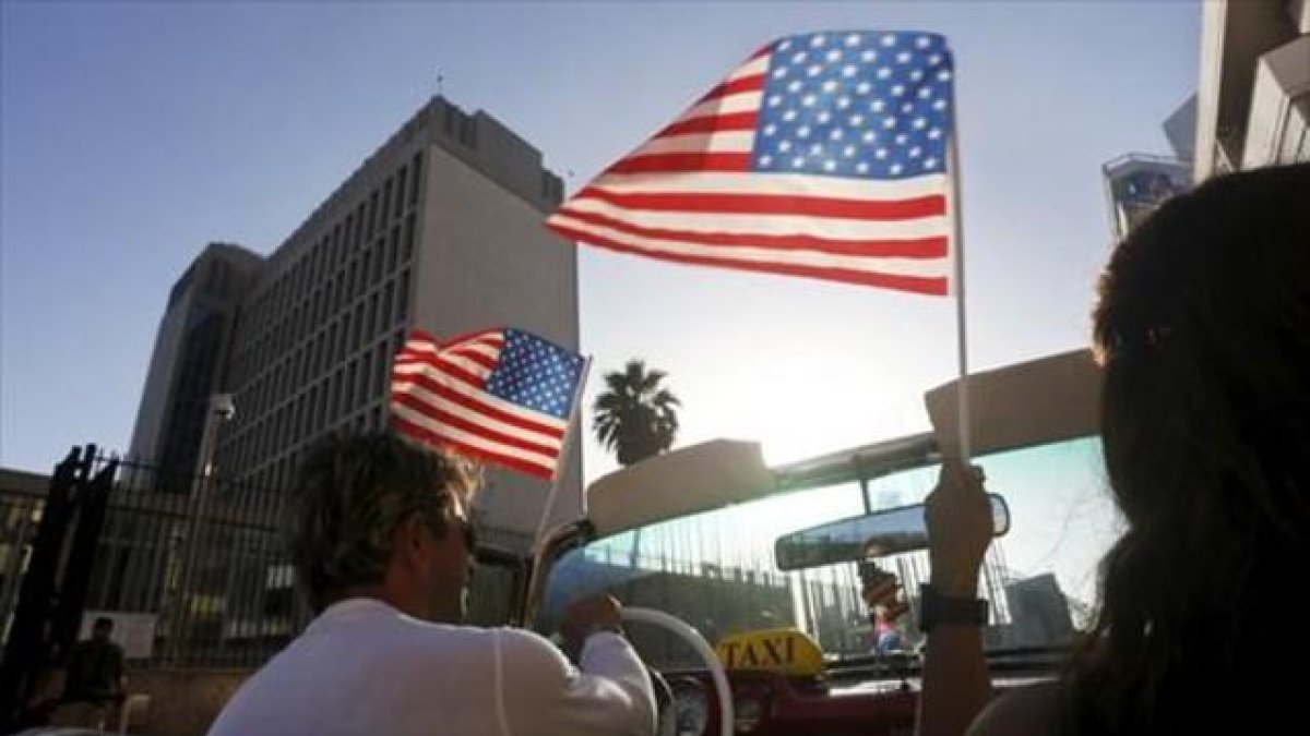 La embajada de EEUU en Cuba, en La Habana.-ANDREW HARNIK / EFE / REUTERS