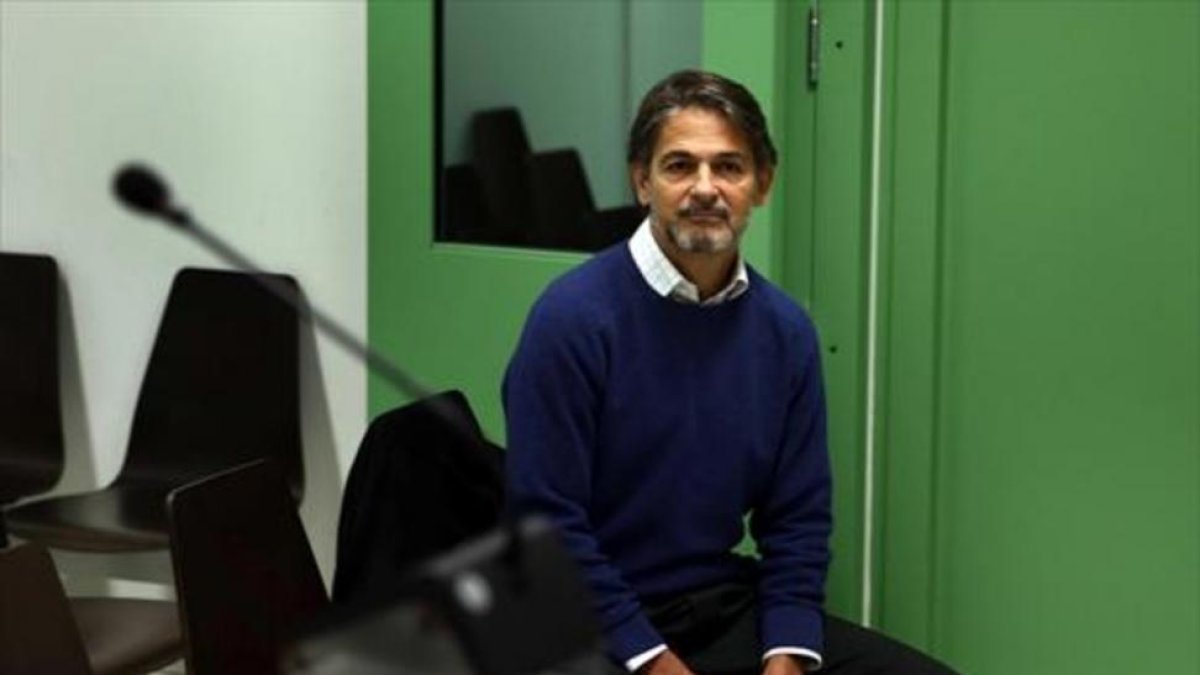 Oriol Pujol, en un juzgado de Barcelona, en noviembre del 2016.-FERRAN NADEU/EFE/JOAN CORTADELLAS