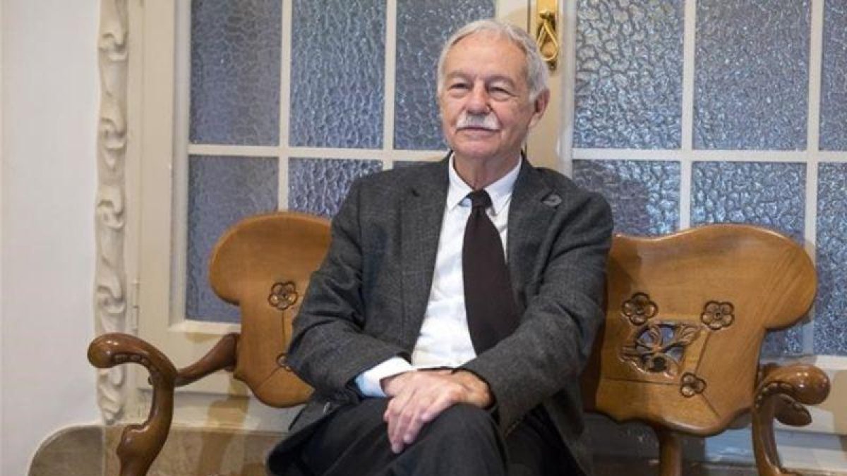 Mendoza, en octubre del año pasado en La Pedrera, en la presentación de 'El secreto de la modelo extraviada'.-FERRAN SENDRA