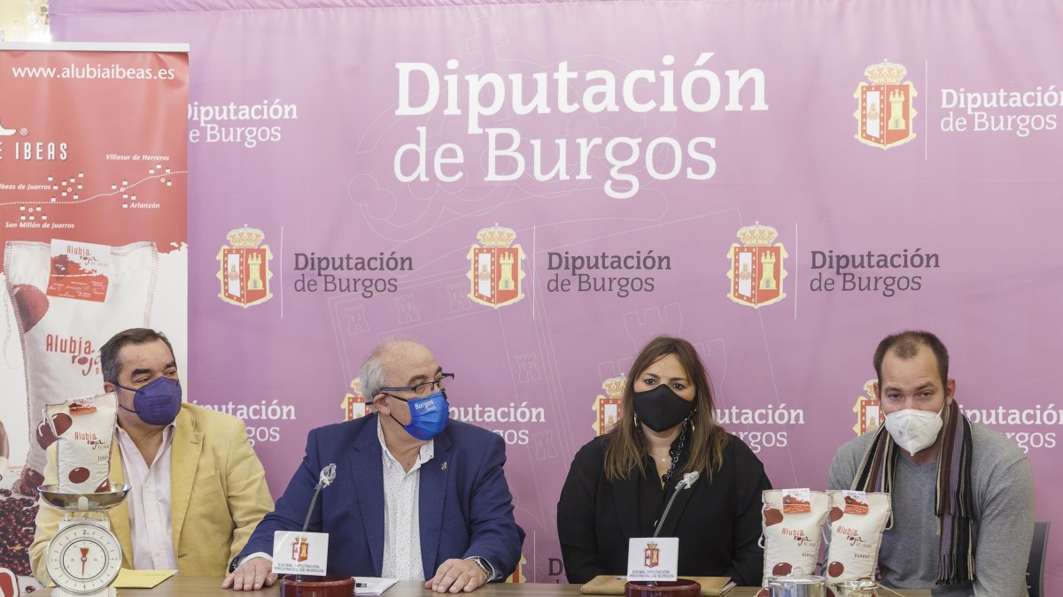 Iñaki Colina, Jesús María Sendino, Marta Santamaría y Alejandro Fuente. SANTI OTERO