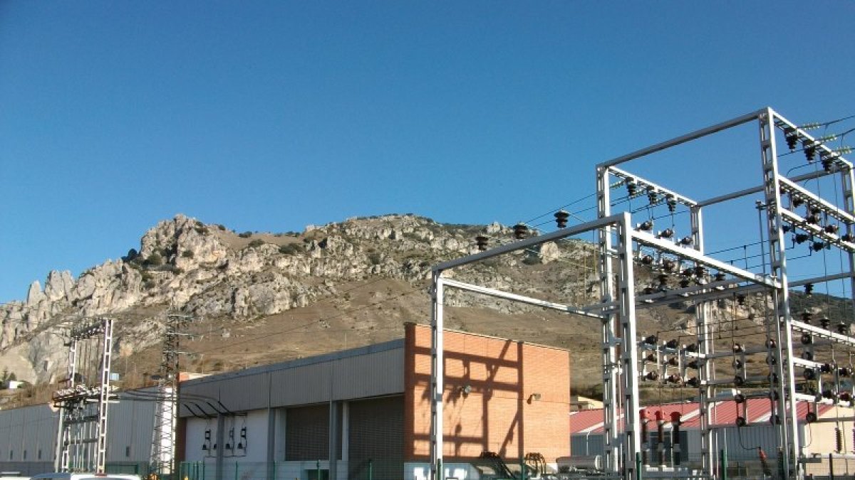 Subestación en Pancorbo. ADIF