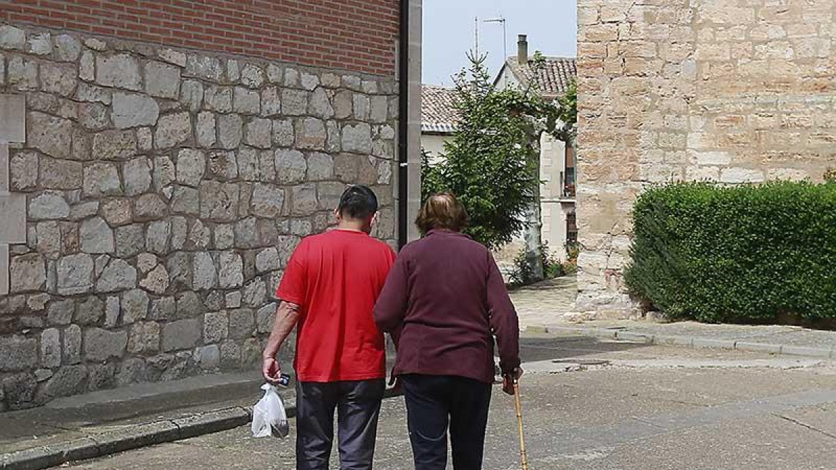 El envejecimiento es una tónica común en toda la comarca.-R. O.