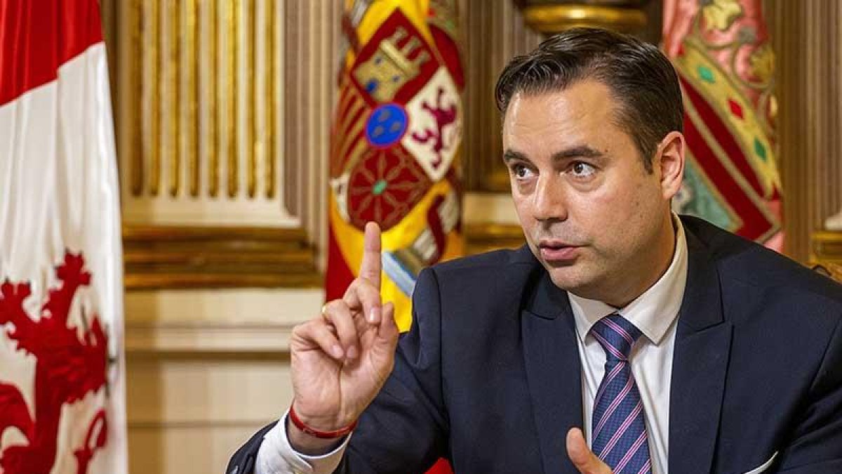 Daniel de la Rosa, alcalde de Burgos-SANTI OTERO