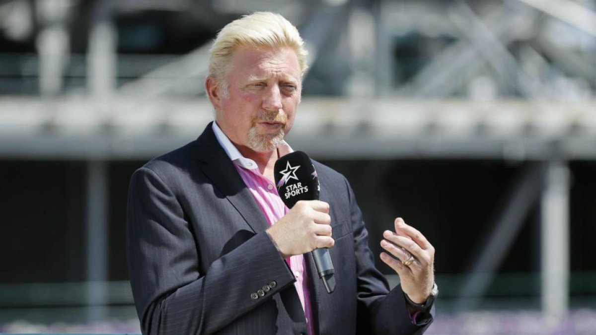 Boris Becker, en el torneo de Wimbledon del 2017.-/ EFE (EFE)