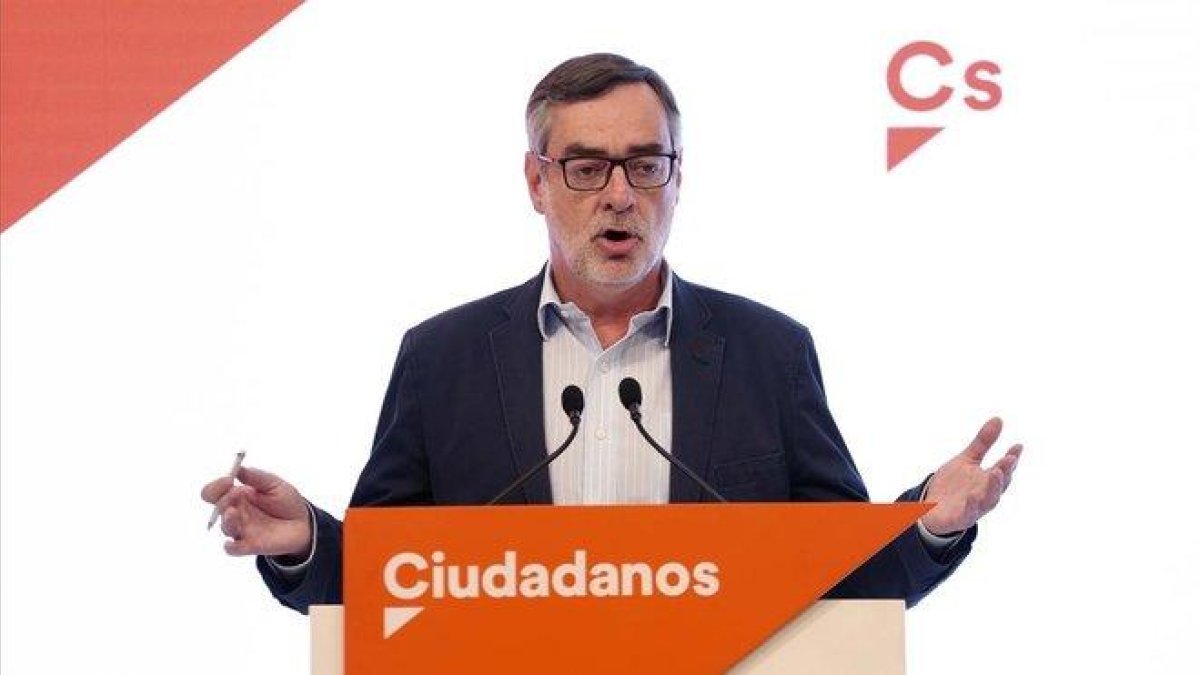 José Manuel Villegas, secretario general de Ciudadanos.-DAVID CASTRO