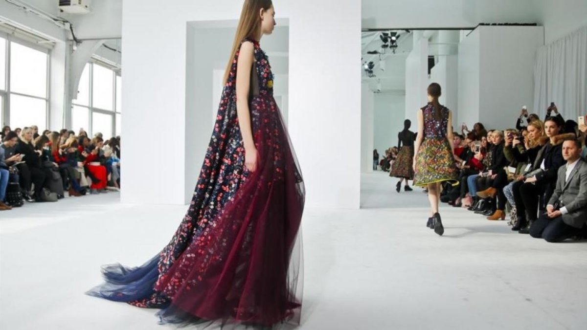 Desfile de Delpozo.-AP