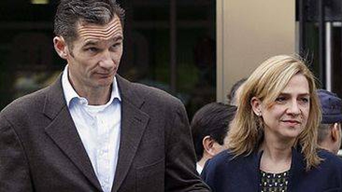 La infanta Cristina y su marido, Iñaki Urdangarin.-Foto: EFE / SERGIO BARRENECHEA