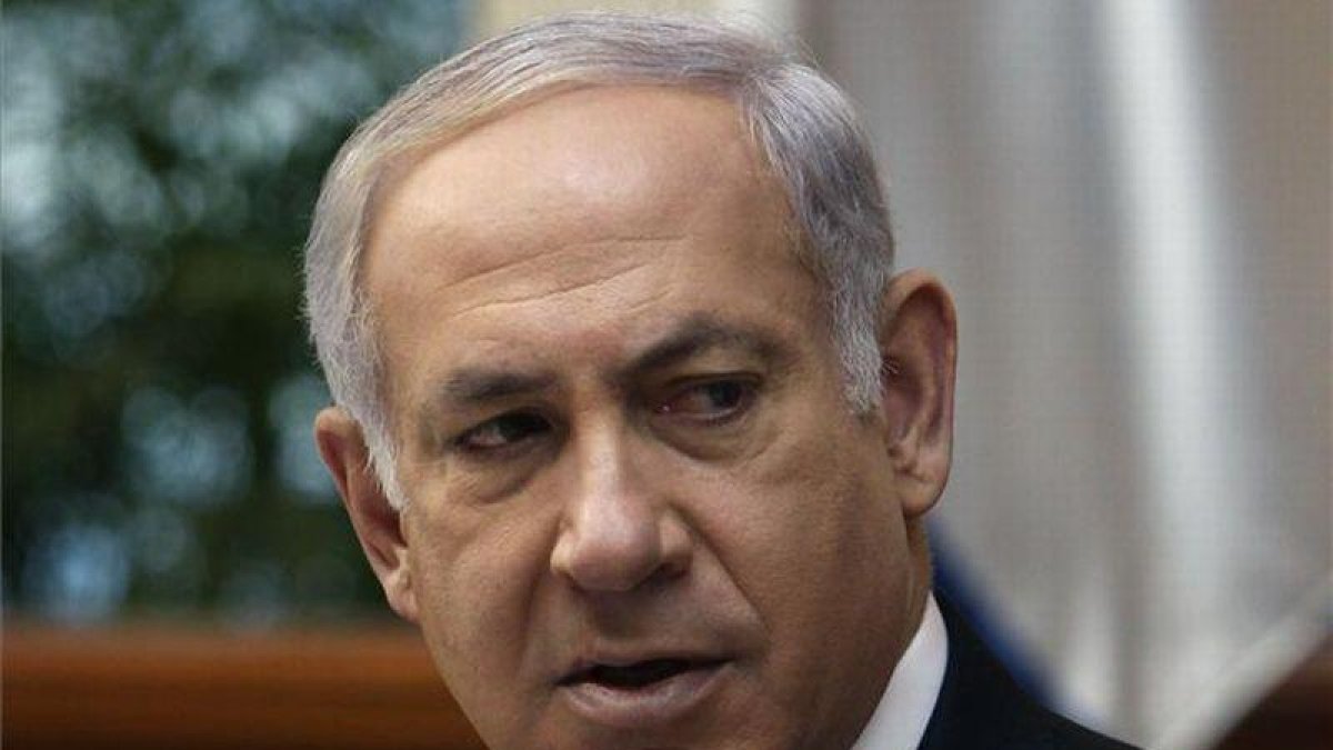 Binyamin Netanyahu, este domingo, en Jerusalén.-AFP / ABIR SULTAN