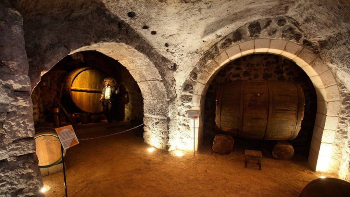 La red de bodegas subterráneas se extiende por cinco kilómetros-ECB