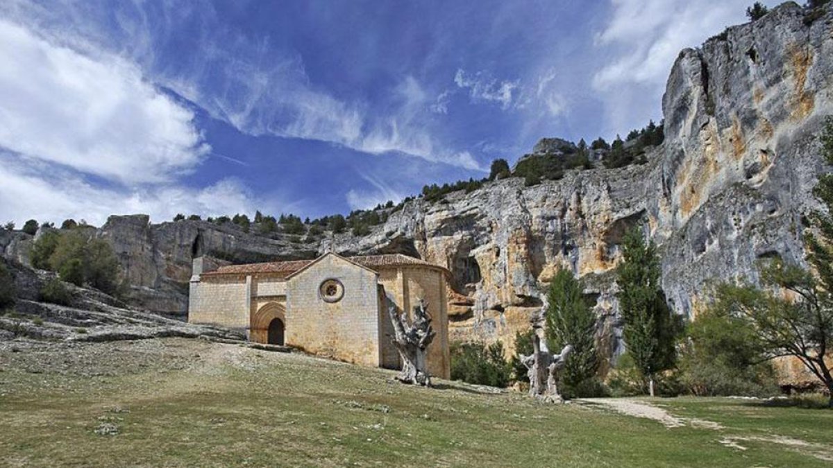 El Parque Natural Cañón del Río Lobos se ubica a caballo entre las provincias de Burgos y Soria.-ECB