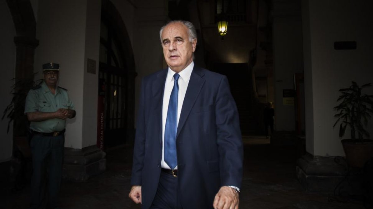 Rafael Blasco, condenado por el Caso Cooperación, obtiene sus dos primeros permisos para salir de la cárcel.-MIGUEL LORENZO (ARCHIVO)