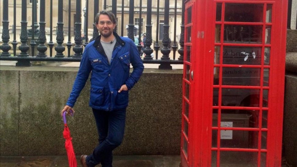 Màxim Huerta, en el capítulo de Londres de 'Destinos de película'.-RTVE