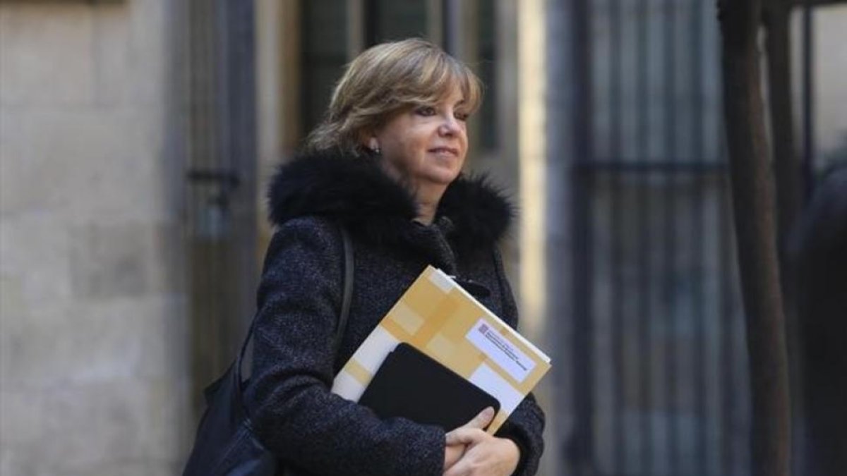La 'consellera' de Governació, Administracions Públiques i Habitatge, Meritxell Borràs.-FERRAN NADEU