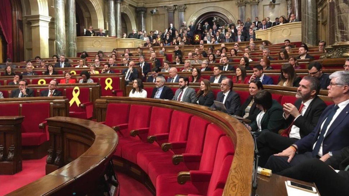 Sesión constitutiva del Parlament.-/ JOAN CORTADELLAS