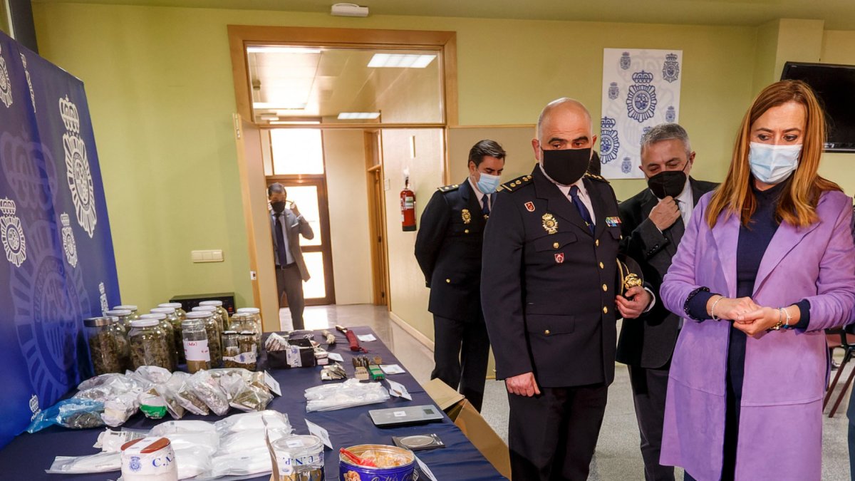 Imagen de la droga incautada a los detenidos en la operación 'Chiruca'. SANTI OTERO