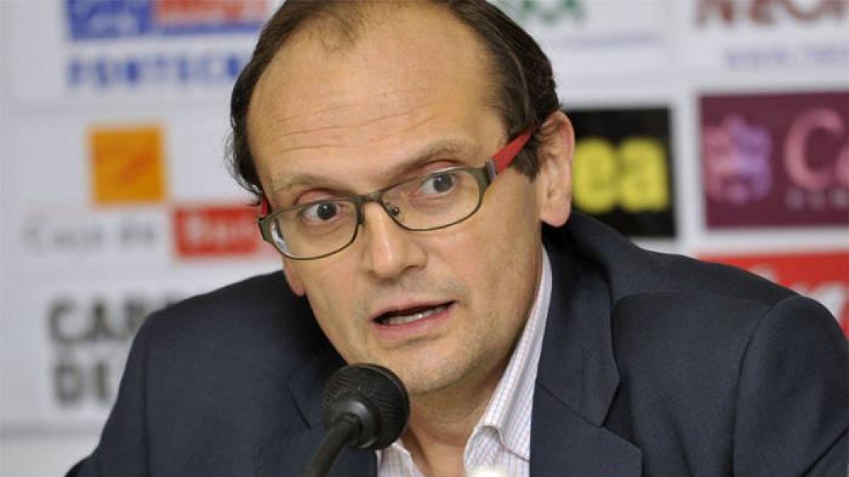 Juan Carlos BArriocanal, presidente del Burgos CF.-