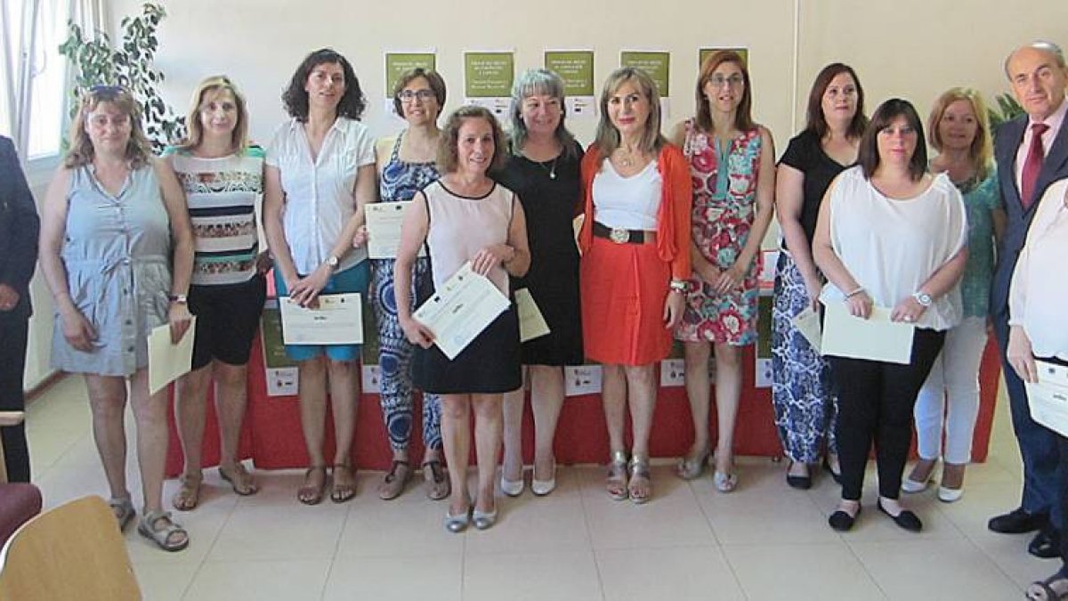Imagen de la clausura del taller del servicio de atención preventiva, celebrada ayer.-ECB