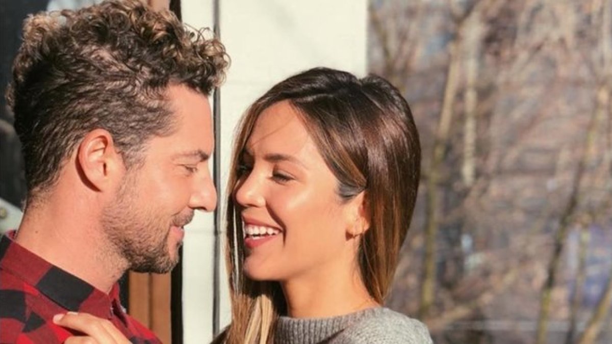 David Bisbal y Rosanna Zanetti.-INSTAGRAM