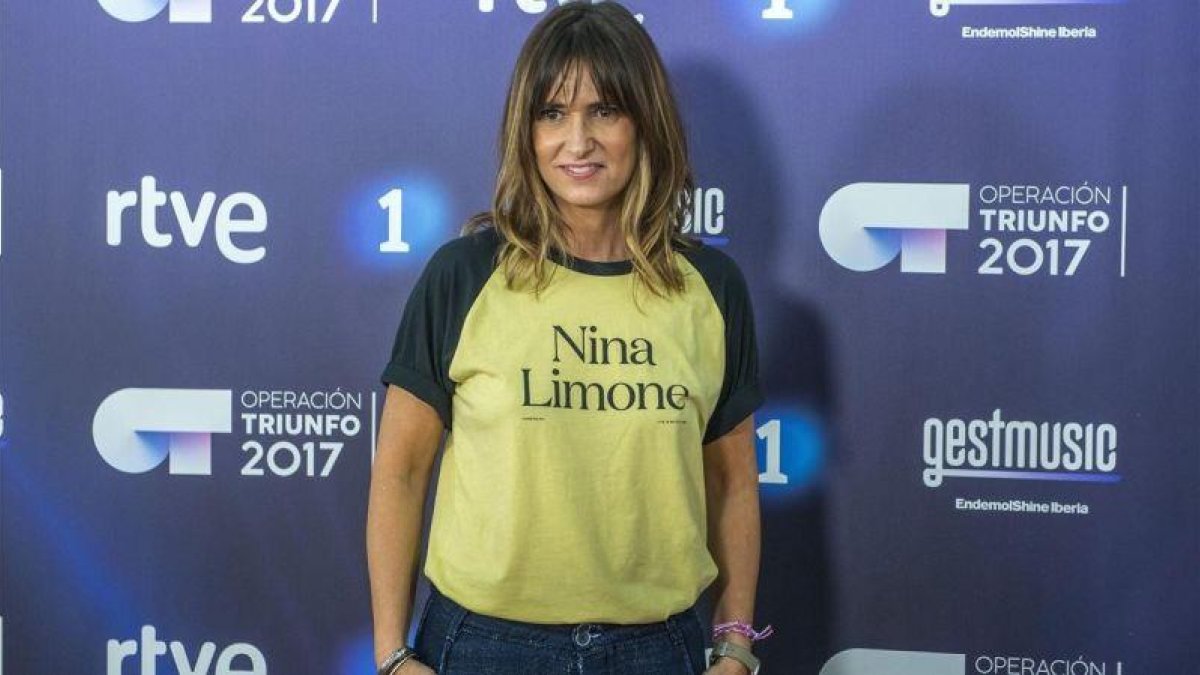 Noemí Galera, durante la presentación del renovado OT.-FERRAN SENDRA