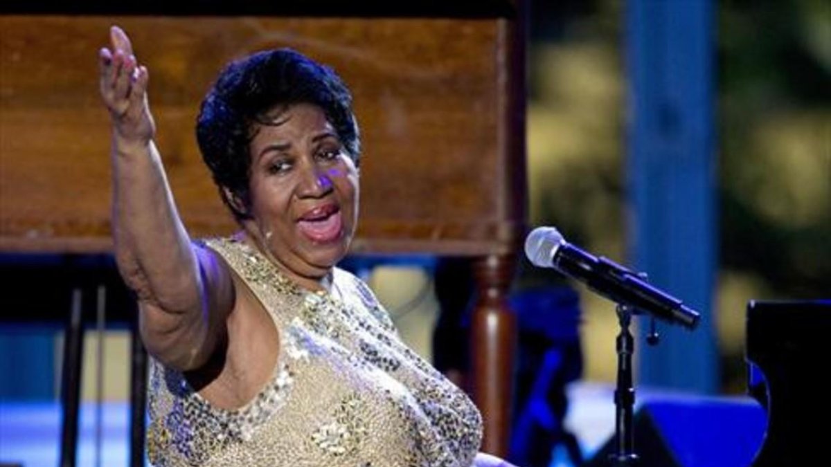 Aretha Franklin.-