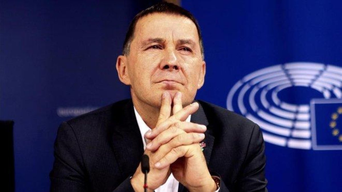 Otegi, en noviembre pasado, en Bruselas.-EFE / JAVIER ALBISU