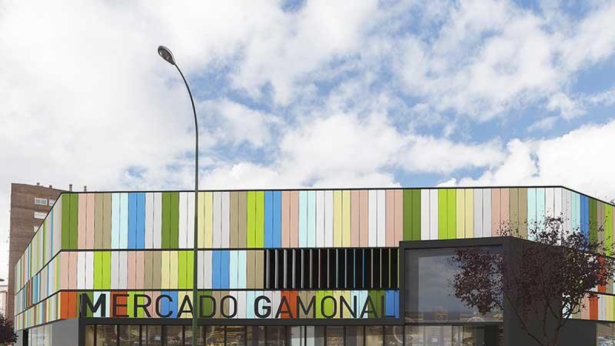 Recreación de la nueva fachada propuesta.-ECB