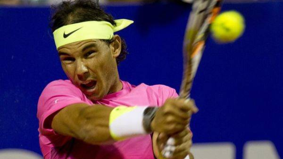 Rafa Nadal frente a Federico Delbonis en el Abierto de Argentina.-Foto: RODRIGO ABD / AP