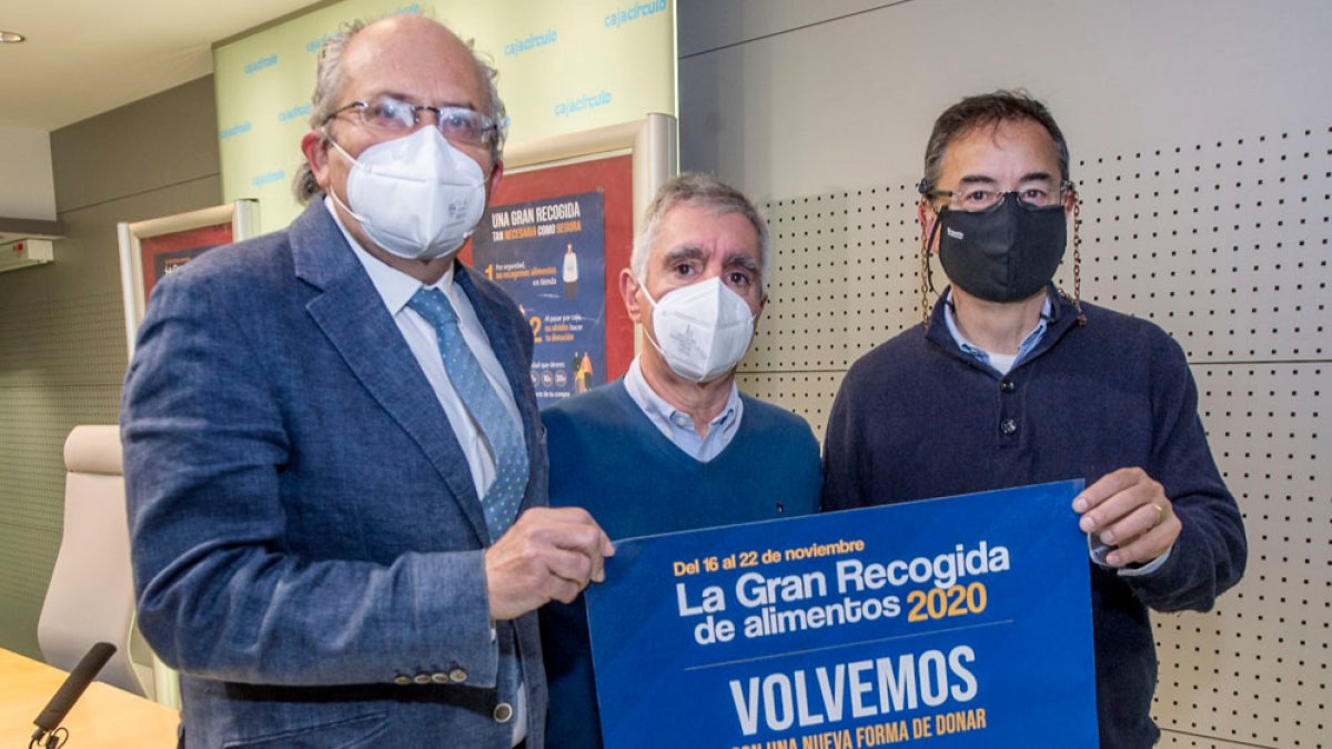 Julian Martínez, Ángel Cuesta y José Ángel Martínez. ISRAEL L. MURILLO