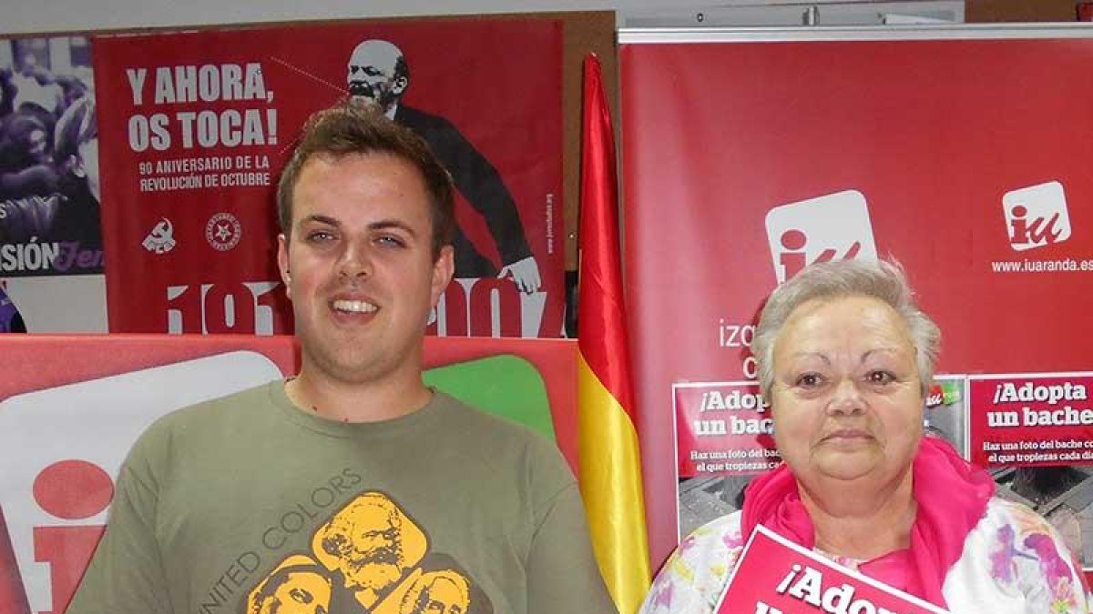 Jonathan Gete presentó la campaña con Concha Rollizo.-L.V.