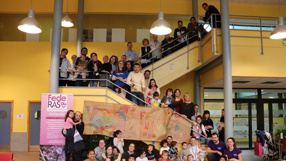 Encuentro de la Federación Española Síndrome de Noonan en el CREER de Burgos. FEDERAS