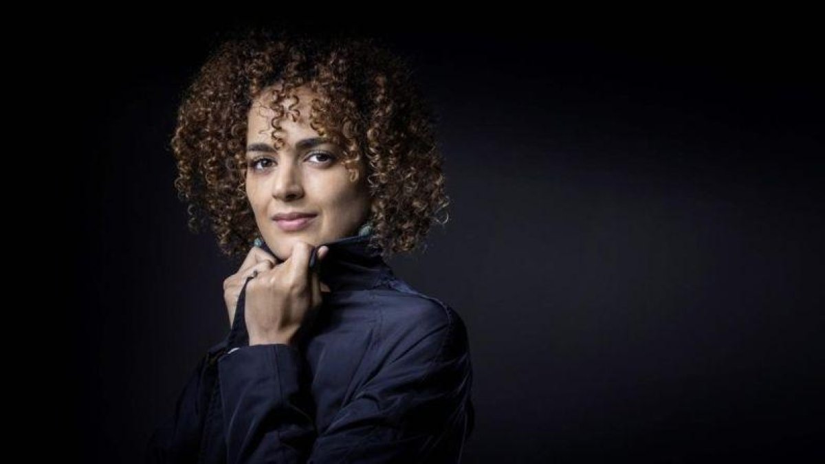 La escritora francomarroquí Leila Slimani, ganadora del premio Goncourt.-AFP / JOEL SAGET