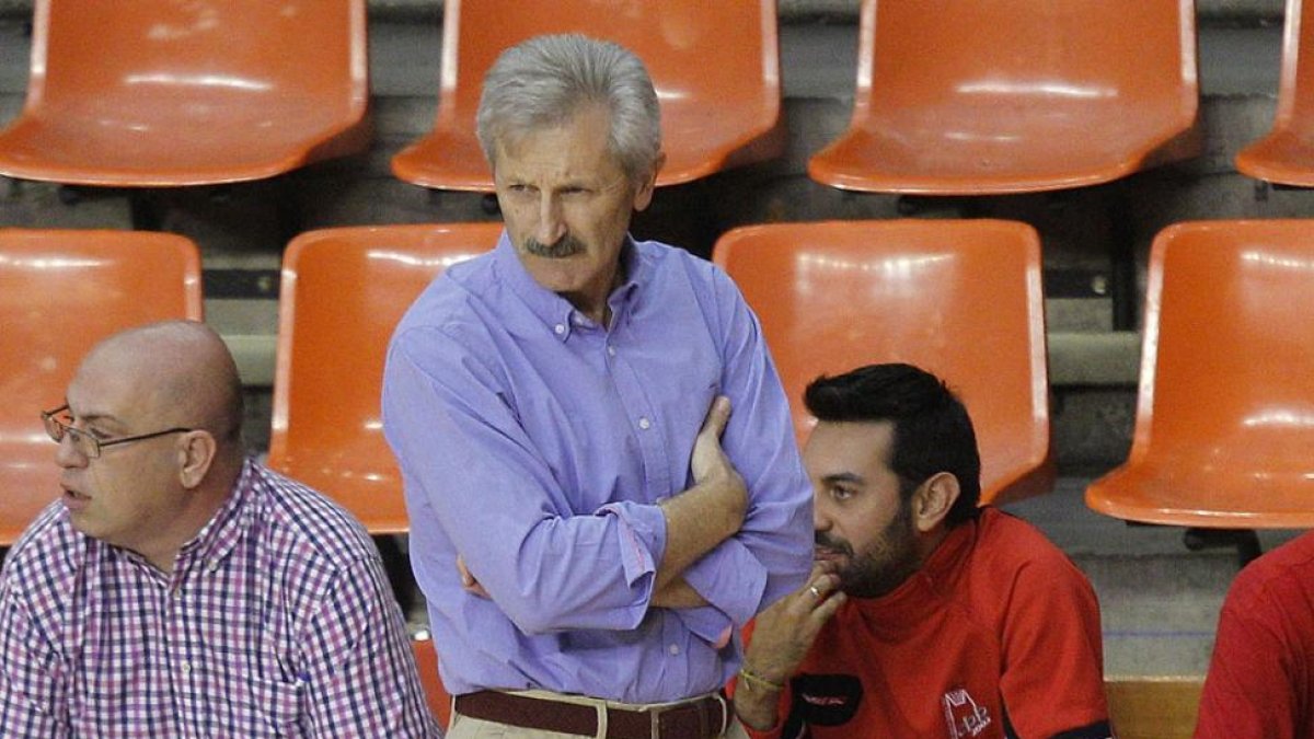 Evaristo PérezTorices, durante un partido de esta temporada.-SANTI OTERO