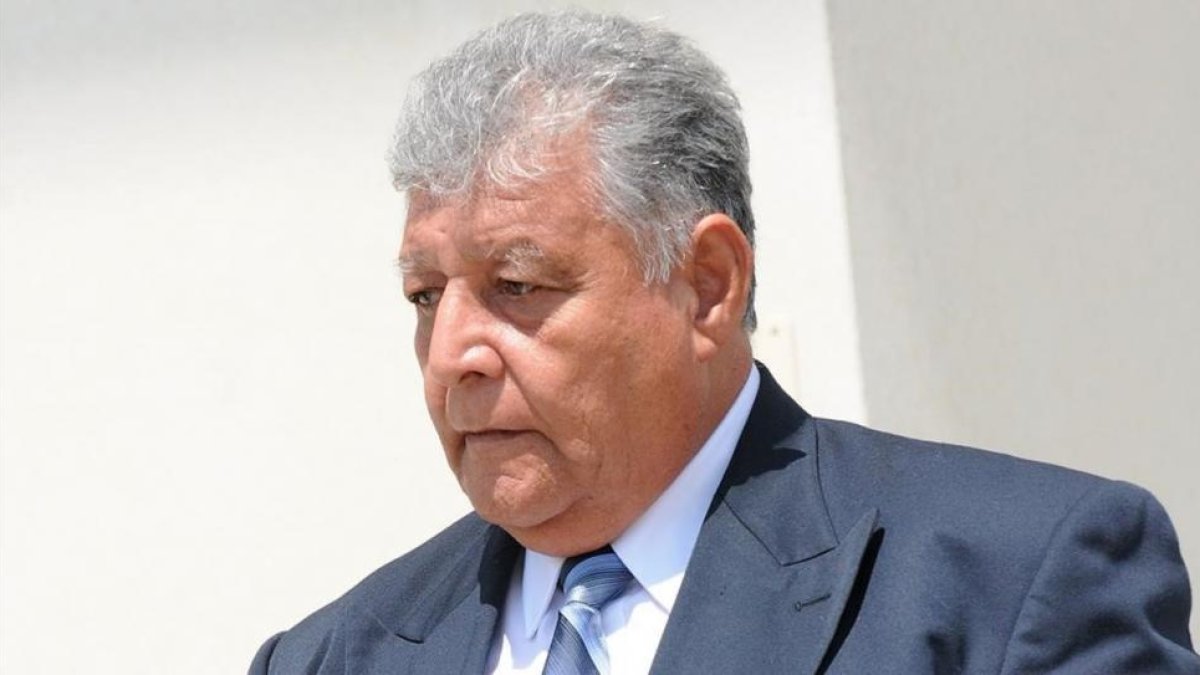 El exmilitar chileno Pedro Barrientos sale del Tribunal Federal en Orlando, Florida.-GERARDO MOLA