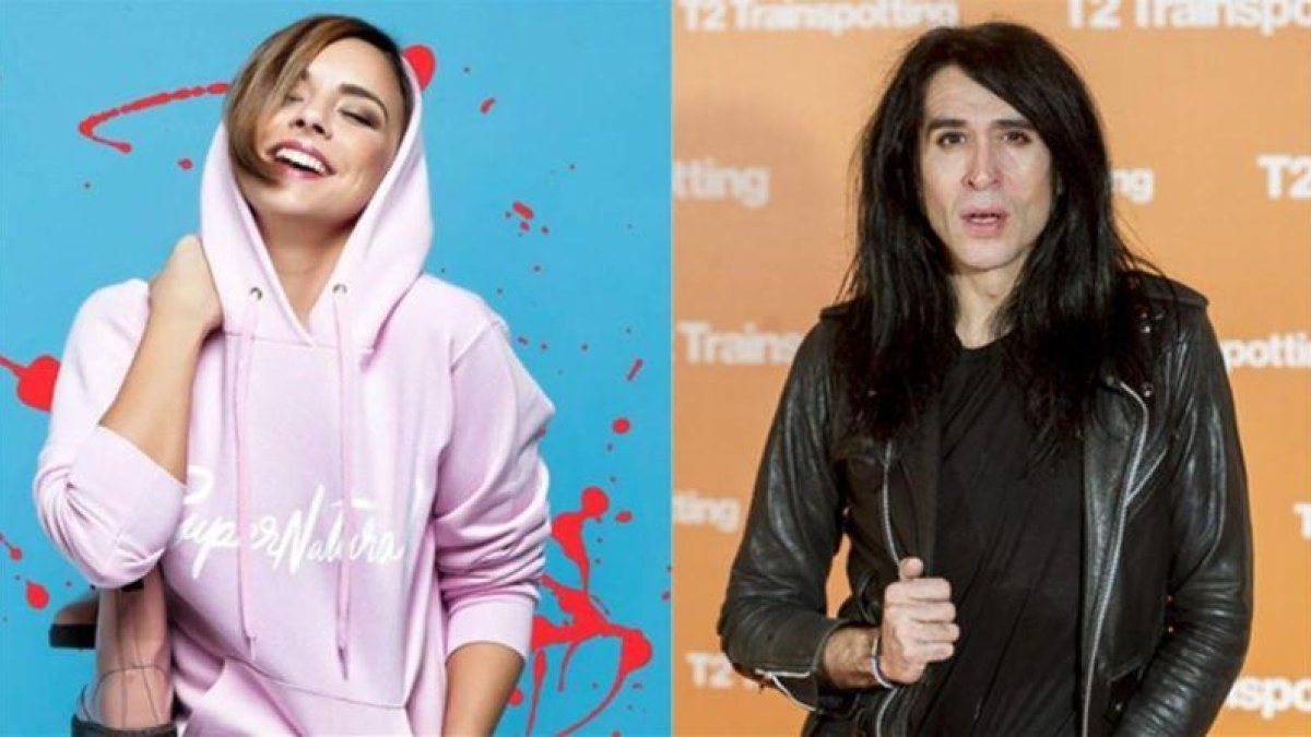 Los artistas polifacéticos Chenoa y Mario Vaquerizo.-