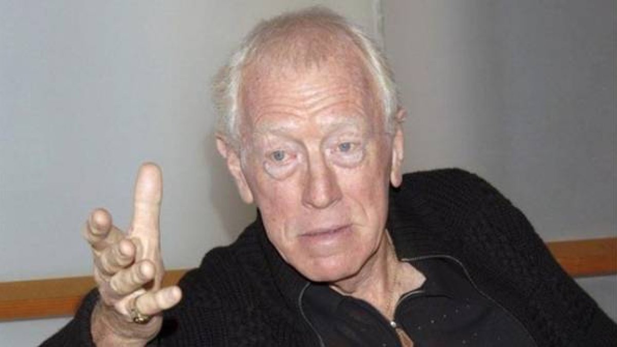 El actor Max Von Sydow.-Foto: GETTY IMAGES / CARLOS ÁLVAREZ