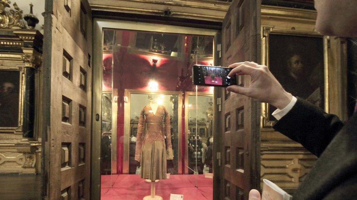El éxito de la exposición de arte sacro llevó a la extensión sobre las fechas previstas.-G. González