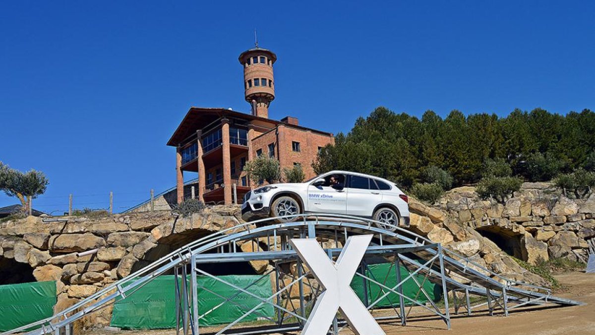 Las instalaciones del hotel-bodega Eguren Ugarte acogieron el evento.-HÉCTOR FUSTEL