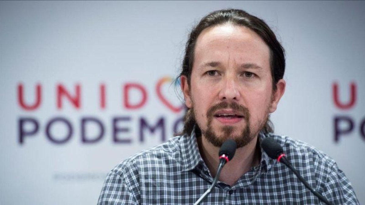 El líder de Podemos, Pablo Iglesias.-LUCA PIERGIOVANNI (EFE)