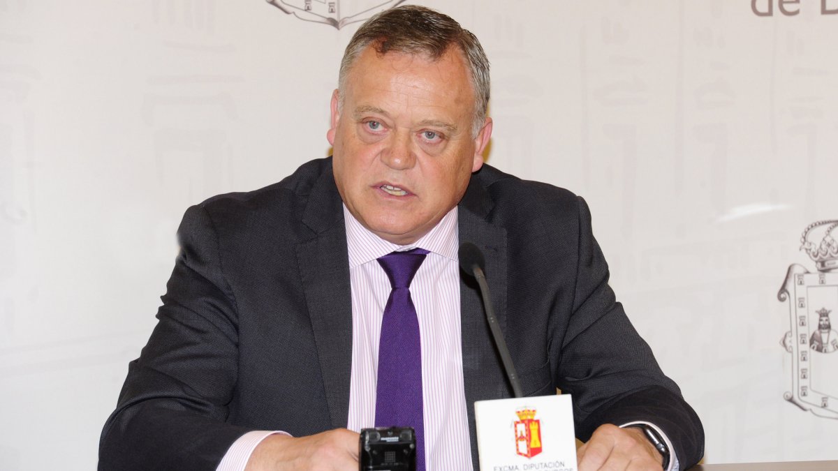 Lorenzo Rodríguez, vicepresidente de la Diputación, ECB