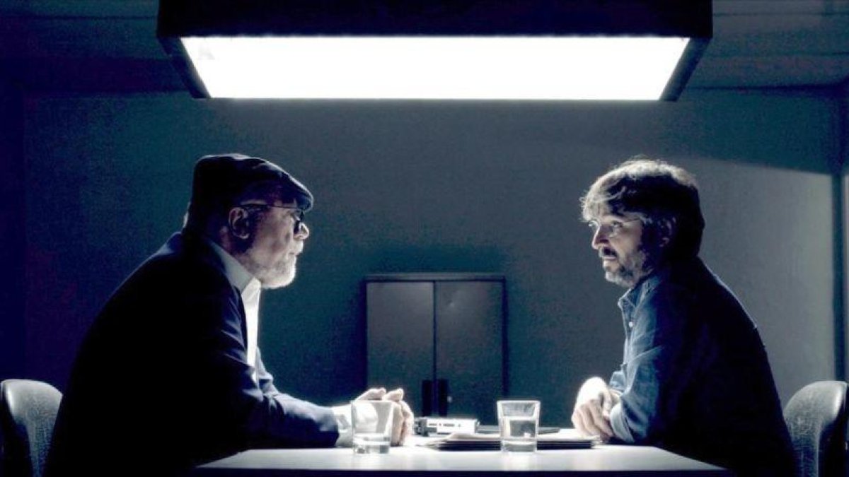 El comisario Villarejo, entrevistado en Salvados.-EL PERIÓDICO