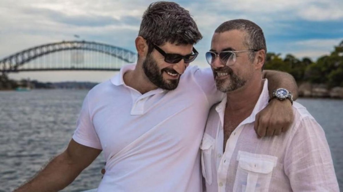 Fadi Fawaz y George Michael.-INSTAGRAM