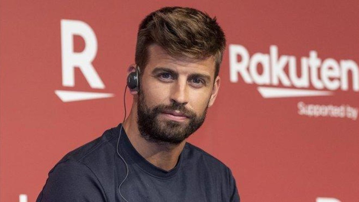 Gerard Piqué, en una reciente comparecencia ante la prensa.-DPA / RODRIGO REYES MARÍN